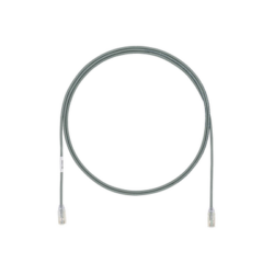 Cable de Parcheo UTP Cat6A, CM/LSZH, Diámetro Reducido (28AWG), Color Gris, 5ft