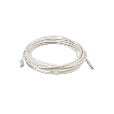 Cable de Parcheo TX6, UTP Cat6, 24 AWG, CM, Color Blanco, 20ft