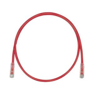 Cable de Parcheo TX6, UTP Cat6, 24 AWG, CM, Color Rojo, 3ft