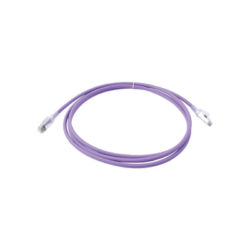 Patch Cord Z-MAX Cat6A S/FTP, CM/LS0H, 7ft, Color Violeta, Versión Bulk