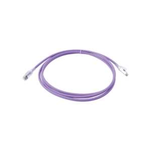 Patch Cord Z-MAX Cat6A S/FTP, CM/LS0H, 7ft, Color Violeta, Versión Bulk