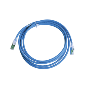 Patch Cord Z-MAX Cat6A S/FTP, CM/LS0H, 10ft, Color Azul, Versión Bulk (Sin Empaque Individual)