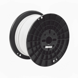 Bobina de Cable UTP de 4 Pares, Cat6A, 23 AWG, CMP (Plenum), Color Blanco, 305m