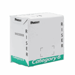 Bobina de Cable UTP, Categoría 6 de Alto Rendimiento (+350 MHz), 23 AWG, PVC (CMR, Riser), Bobina de 305 m, Color Azul