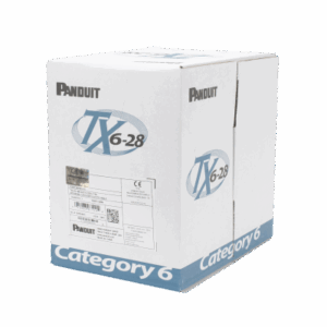 Bobina de Cable UTP 305 m. de Cobre TX6-28®, Blanco, Categoría 6, Diámetro Reducido (28 AWG), CM/LSZH, de 4 pares