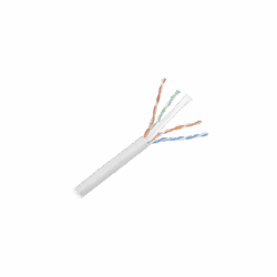 Bobina de Cable UTP 305 m. de Cobre, NetKey, Reelex, Gris, Categoría 6 (24 AWG), 1000Mbps, PVC (CM), de 4 pares