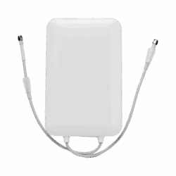 Antena Sectorial Wi-Fi de 90° para Exterior con Montaje / 2.4 y 5 GHz / Ganancia 15 dBi / Conectores RPSMA / Ideal para APs Conectorizados Unifi, Altai, TP-Link y Grandstream.
