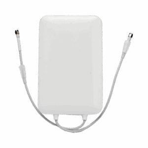 Antena Sectorial Wi-Fi de 90° para Exterior con Montaje / 2.4 y 5 GHz / Ganancia 15 dBi / Conectores RPSMA / Ideal para APs Conectorizados Unifi, Altai, TP-Link y Grandstream.