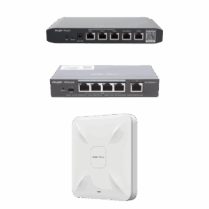 Equipos Ruijie DEMO Ideal para Probar Integraciones de Redes y WiFi 5 con CCTV