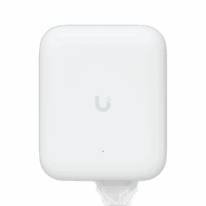 Access Point UniFi WiFi U7 Outdoor WiFi 7 802.11be Doble Banda, MU-MIMO 2x2 en Cada Banda, Puerto de 2.5 GbE, Antena Sectorial Integrada de 90° en 2.4 GHz y 45° en 5 GHz, Conectores para Antenas Omnidireccionales (incluidas), No Incluye Inyector P