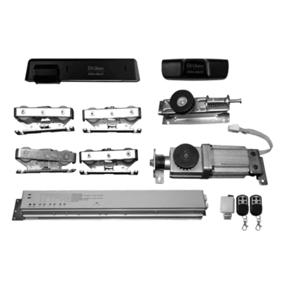 Sistema de automatizacion para Puerta Deslizable, Para puerta de hasta 150 KG, Color BLANCO