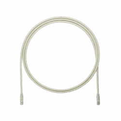 Cable de Parcheo UTP, Cat6A, 24 AWG, CM, Color Gris, 3 ft