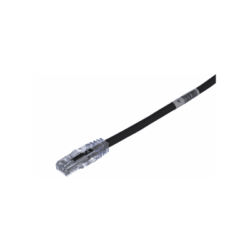 Cable de Parcheo TX6, UTP Cat6, 24 AWG, CM, Color Negro, 7ft