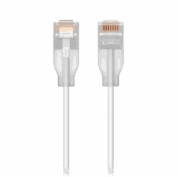 Patchcord UniFi Etherlighting™ de 2m metros, hasta 2.5G / Soporta hasta  POE+++ / Conector RJ45 transparente para mejores efectos de luz con Switches USW PRO MAX