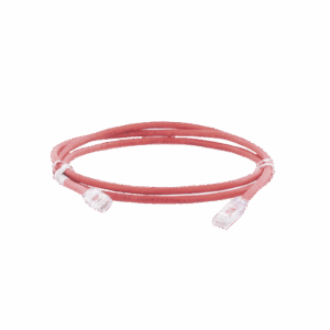 Cable de parcheo UTP Categoría 6, con plug modular en cada extremo - 2 m. - Rojo