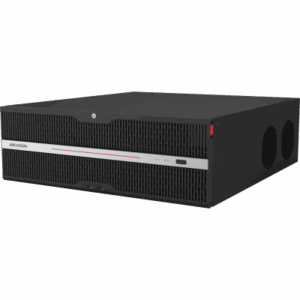 [Doble Poder de Decodificación] NVR 32 Megapixel (8K) / 128 Canales IP / AcuSense / ANPR / Conteo de Personas / 16 Bahías de Disco Duro / 2 Tarjetas de Red / Soporta RAID con Hot Swap / 2 HDMI en 8K / POS / Alarmas I/O  / Smart Search