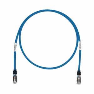 Patch Cord Cat6A, Blindado S/FTP, CM/LS0H, 20 m, Color Azul