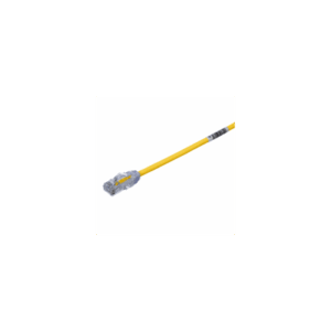 Cable de Parcheo UTP Cat6A, CM/LSZH, Diámetro Reducido (28AWG), Color Amarillo, 5ft